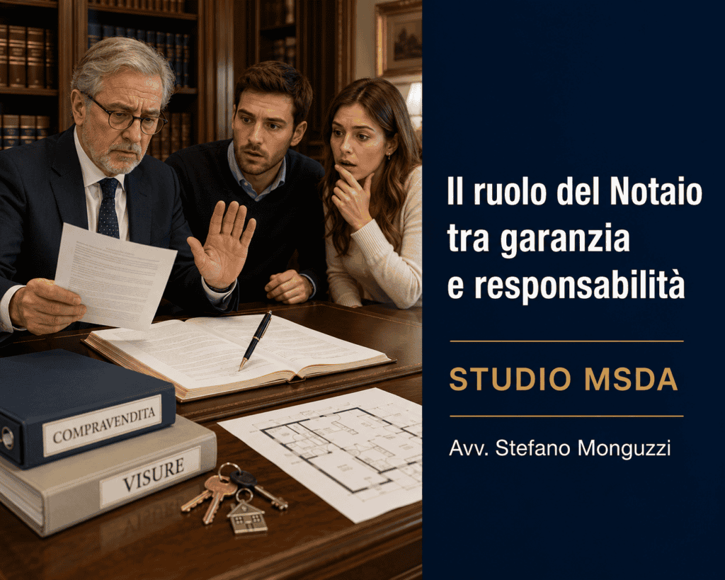 Responsabilità professionale del notaio e doveri di diligenza nella stipula degli atti immobiliari secondo l'ordinanza Cassazione n. 3103/2025.